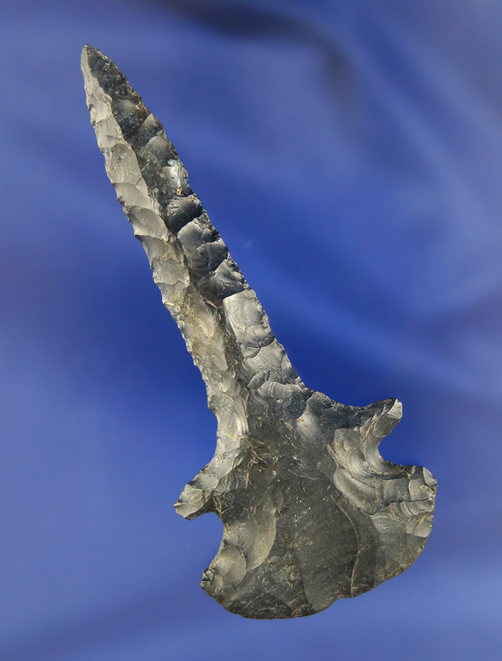 Rare 3 1/16" Dovetail Drill found in Coshocton Co., Ohio made from Coshocton Flint.