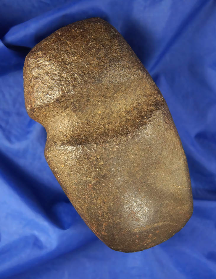 5 1/2" Long 3/4 Grooved Axe found in the Midwestern United States.