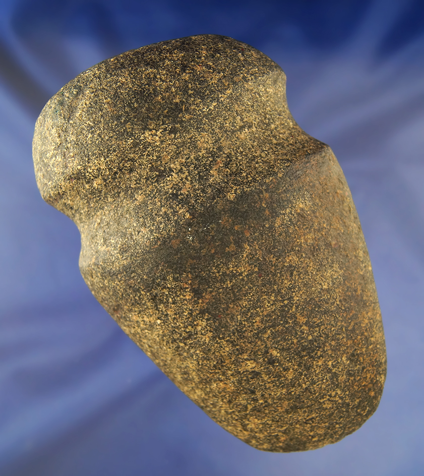 5 5/8" full grooved Axe found in Shelby Co.,  Indiana.