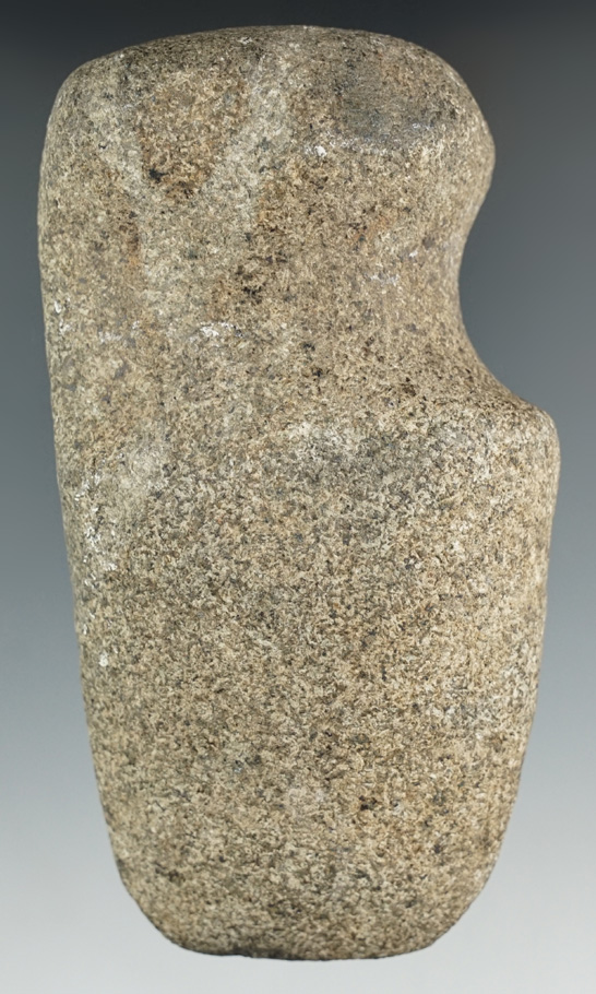 5 1/16" Long 3/4 Grooved Hardstone Archaic Axe Ex. William Waigle. .