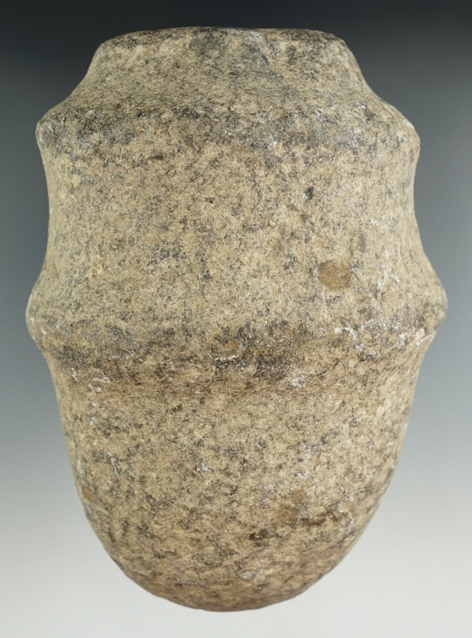 Excellent style on this 6 1/8" Full Grooved Axe Preform. Ex. William Waigle. .