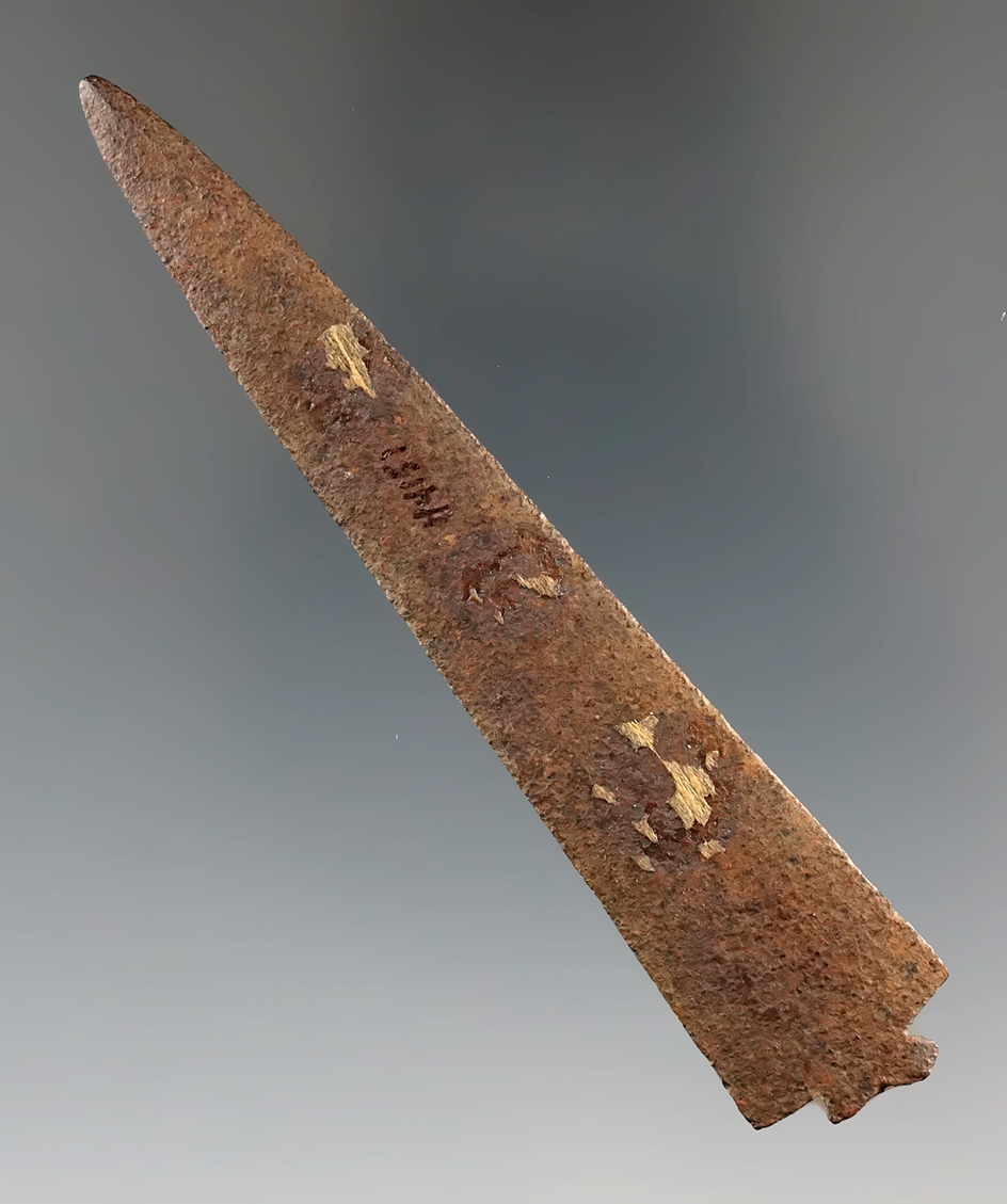 3 5/8" Historic Trade Spear point found on the shores of Chippewa Lake, Medina Co., Ohio