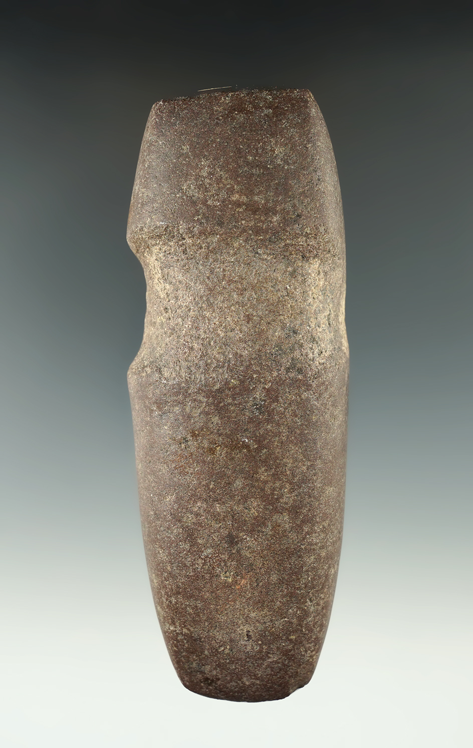 4 3/4" Hohokam 3/4 Grooved Axe found in Sedona Arizona. Very nice form and polish.