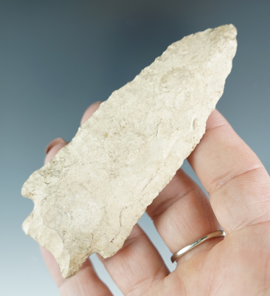 3 13/16" Paleo Windust found in Rye Patch, Nevada. Pictured in "Overstreet" #10, pg. 1149.