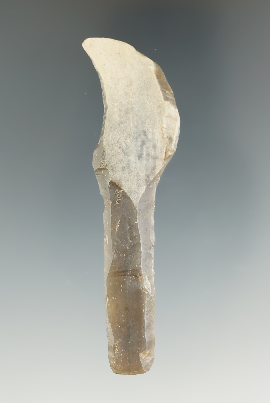 3 11/16" curved Flint Knife found in Egypt.