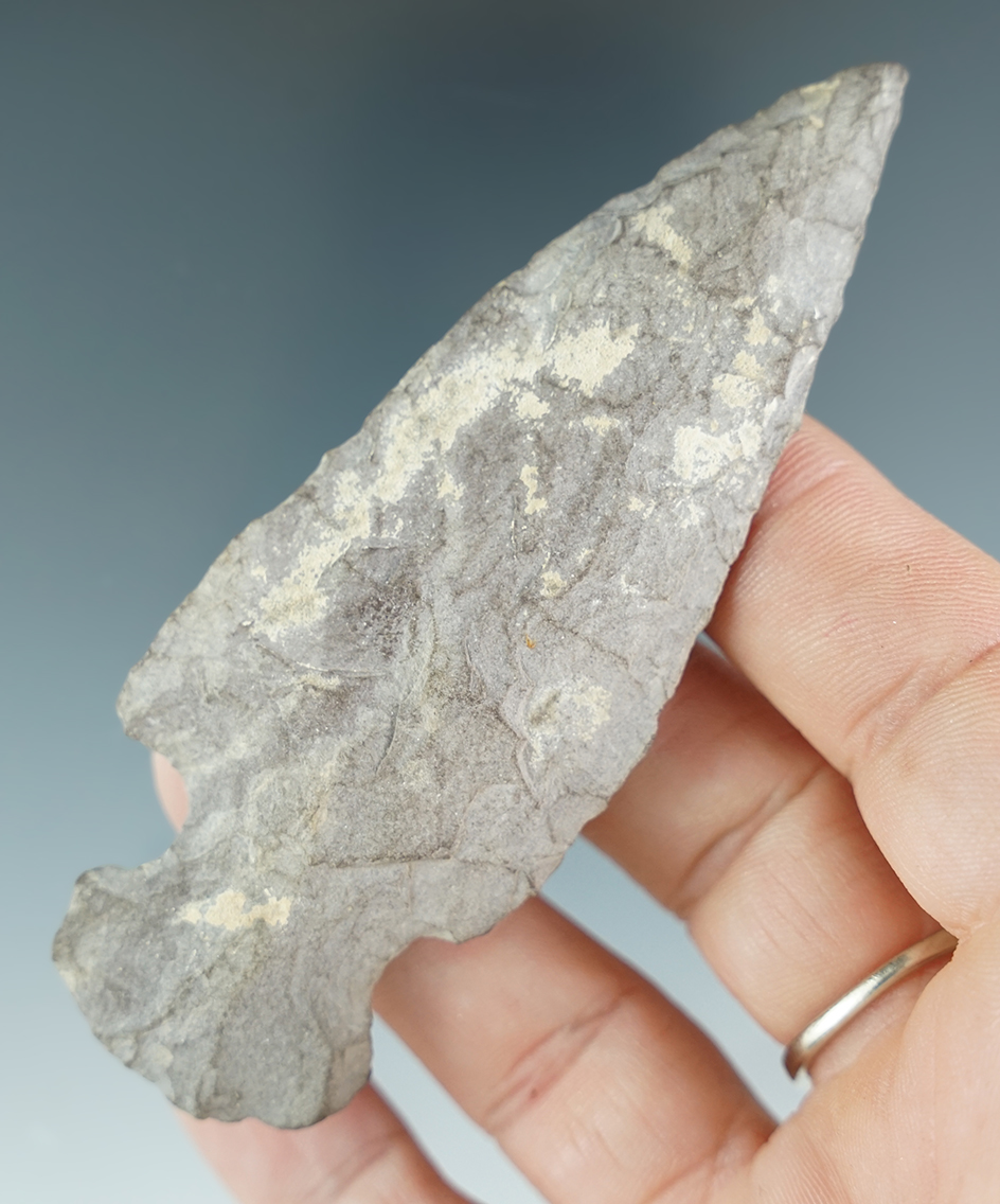 3 5/8" San Pedro Knife found near Durango, Colorado. Ex. Jim Hogue Collection.