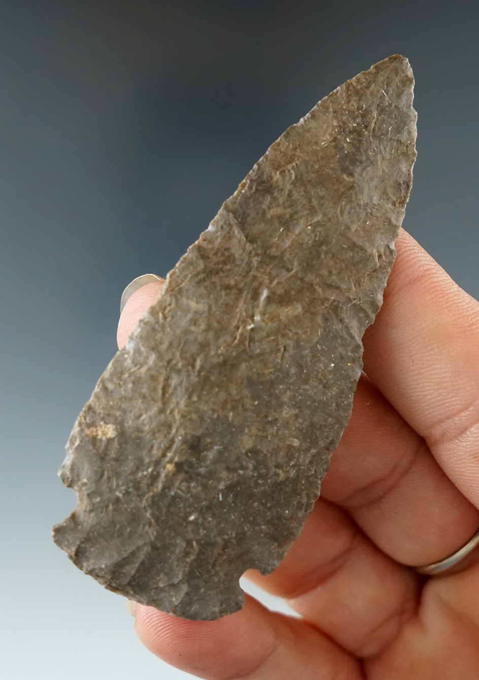 3 1/16" Grand found in Kansas/Oklahoma. Ex. R.O. Writer.