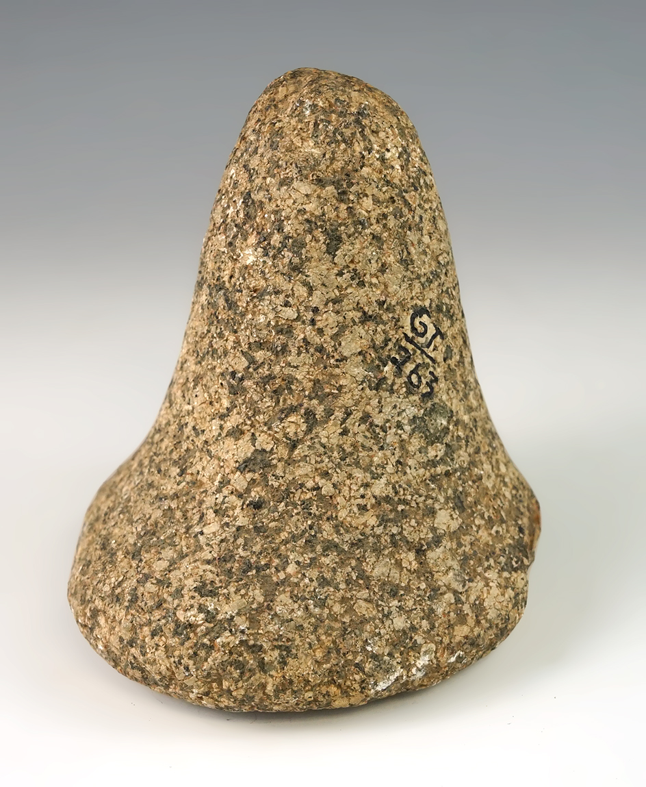 3 3/4" Bell Pestle found in Ohio.