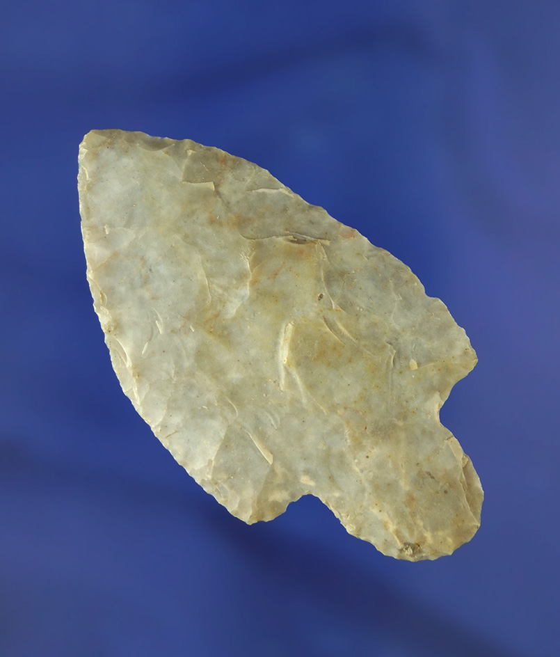 2 7/8" Flint Ridge Flint Adena found in southern Michigan.