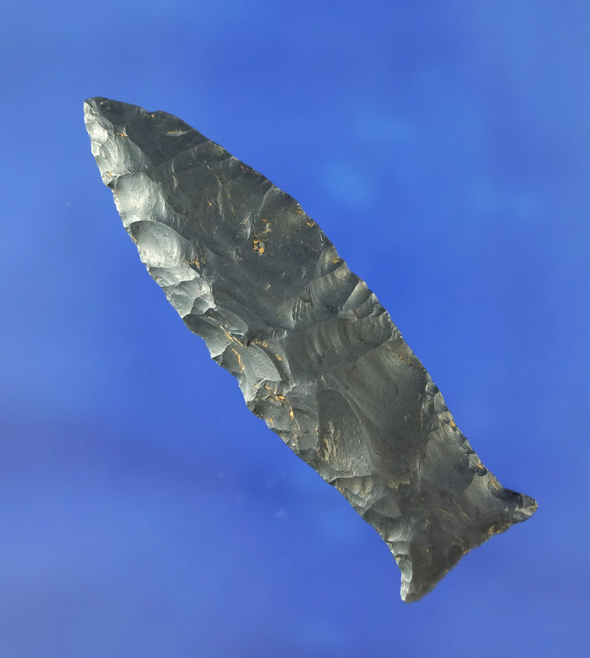 3" Beaver Lake made from Hornstone, found in Tennessee. Comes with a Jackson COA.