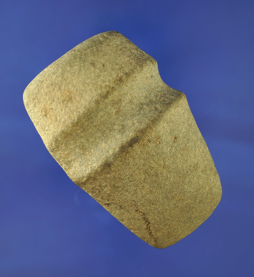 Exceptional! 3 3/16" miniature 3/4 grooved Axe found in Western Ohio in perfect condition. -