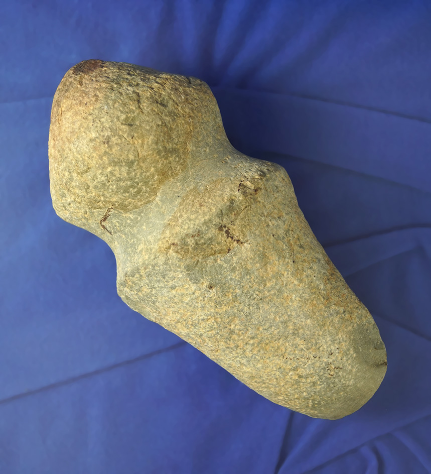 Well styled 5 3/4" Full Grooved Axe found in Yorktown, New Jersey.