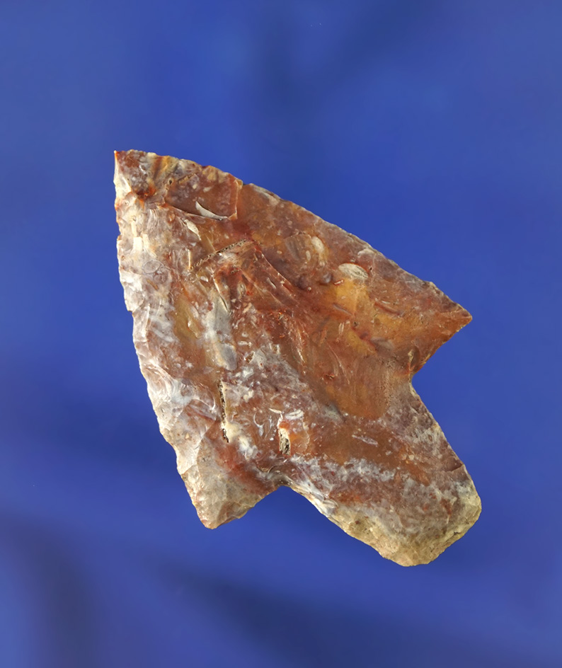 2 3/16" Marion made from very attractive material. Found in Pasco/Pinellas Co.,  Florida. Pictured