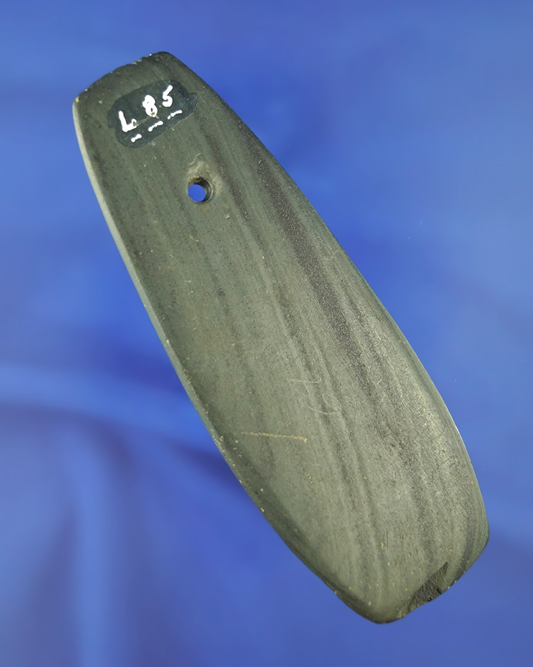 4 1/2" Pendant with fringe tally marks on the top found in Clark Co.,  Ohio.