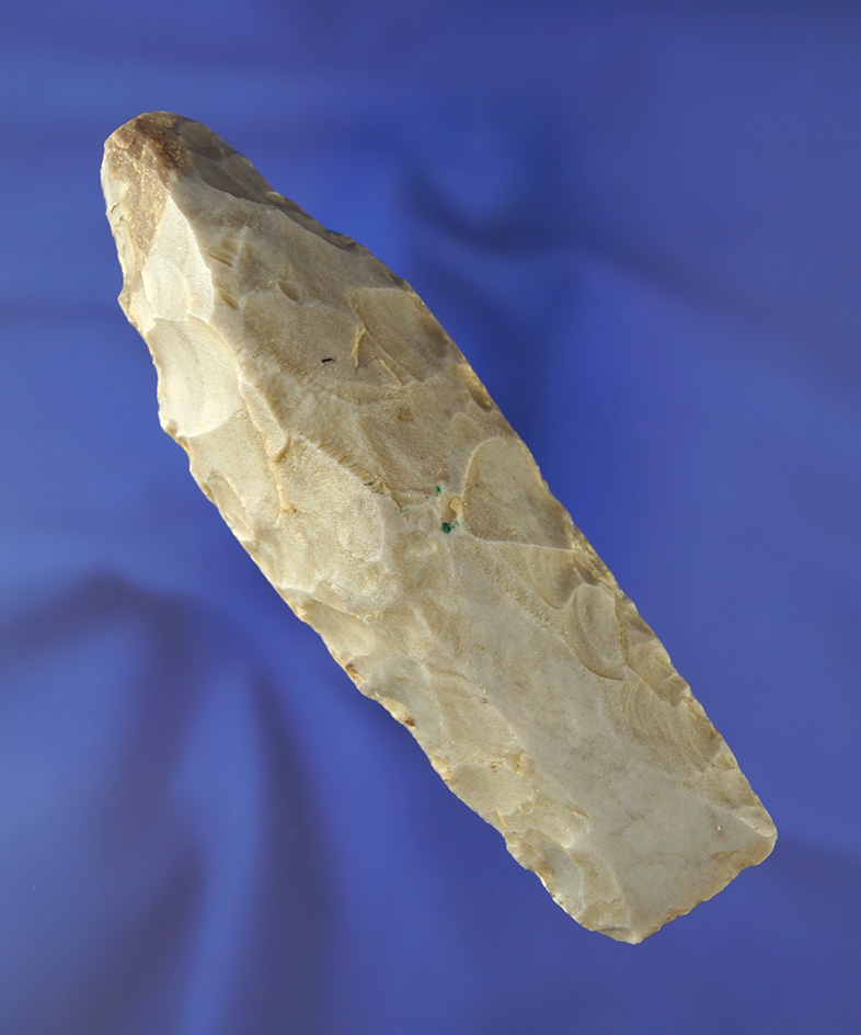 Excellent polish on this 4 5/8" Neolithic Flint Chisel  in very nice condition.