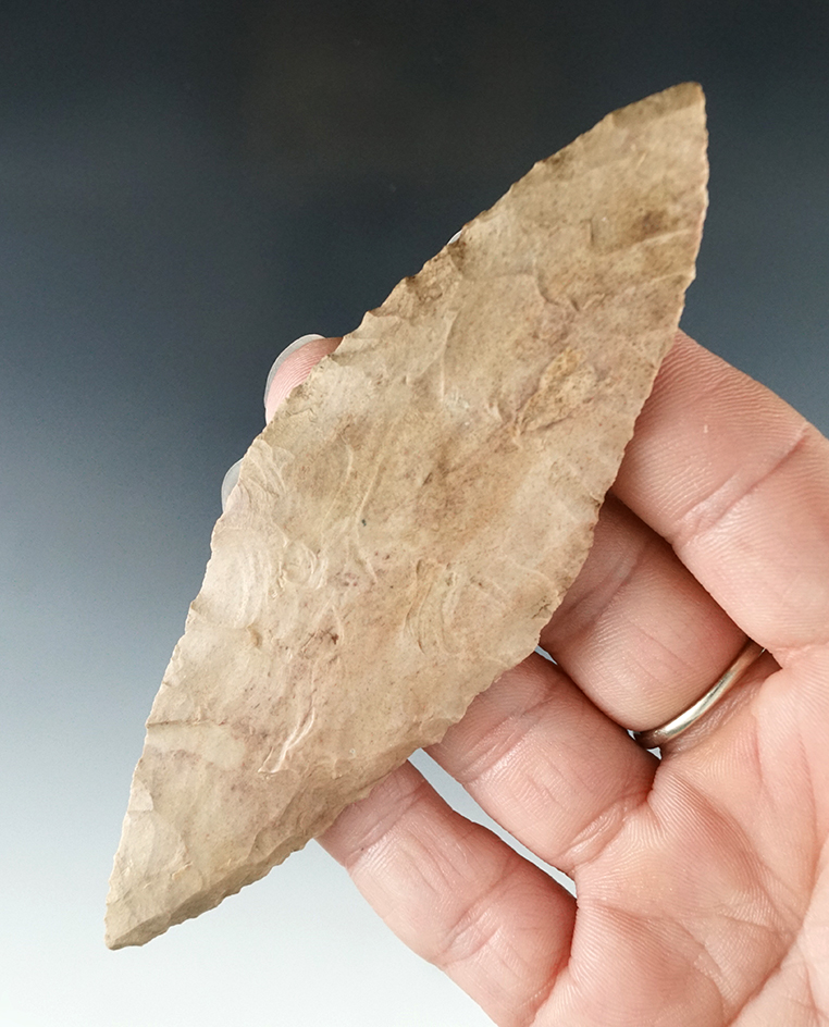 4 7/16" Harahey Knife found in Kansas.