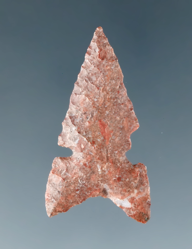 1 3/16" Desert Sidenotch found by R.D. Mudge in Nevada.