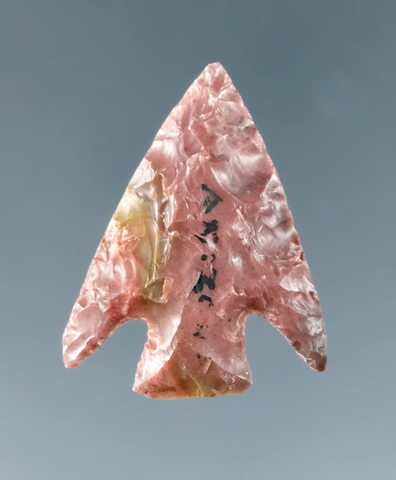 15/16" Cornernotch arrowhead found in Arizona.