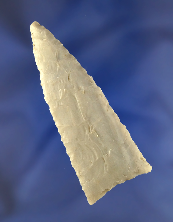 3" Darl Blade which was glued to a board found in Texas.