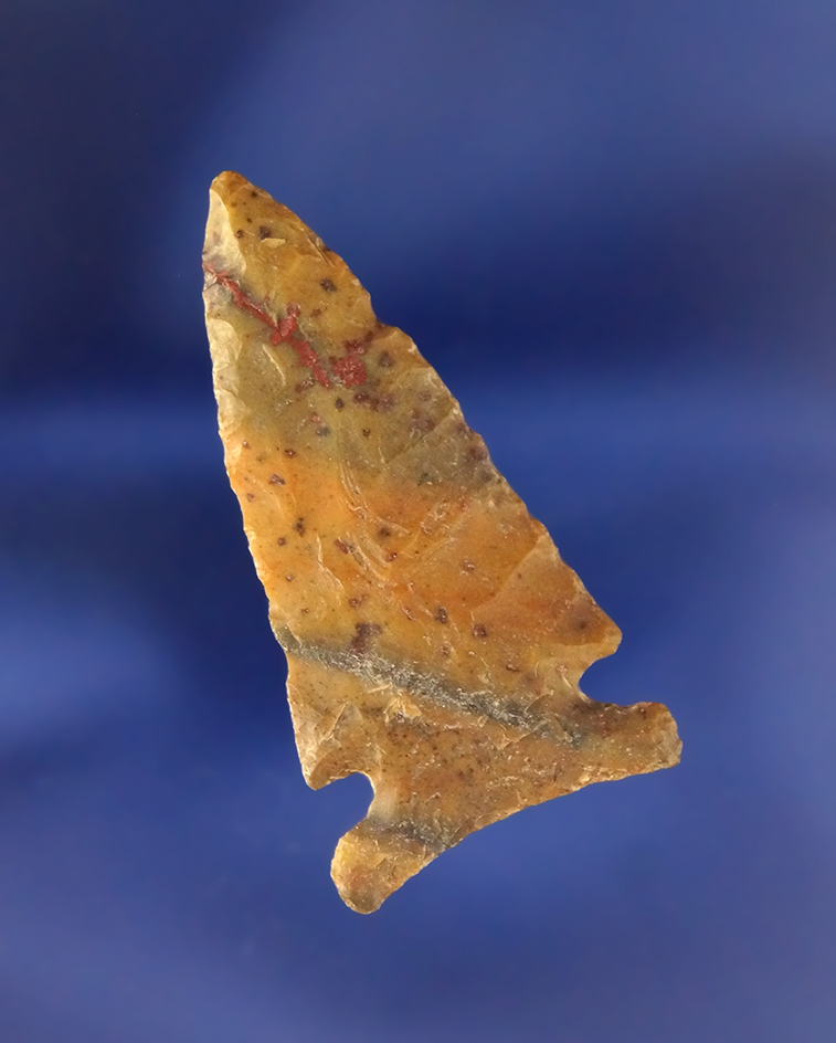 1 5/8 sidenotch Arrowhead that is nicely crafted from attractive material found in Colorado.
