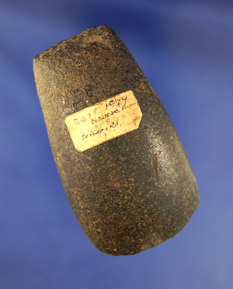 Highly polished 3 1/8" Hardstone Adze  found in Ohio.