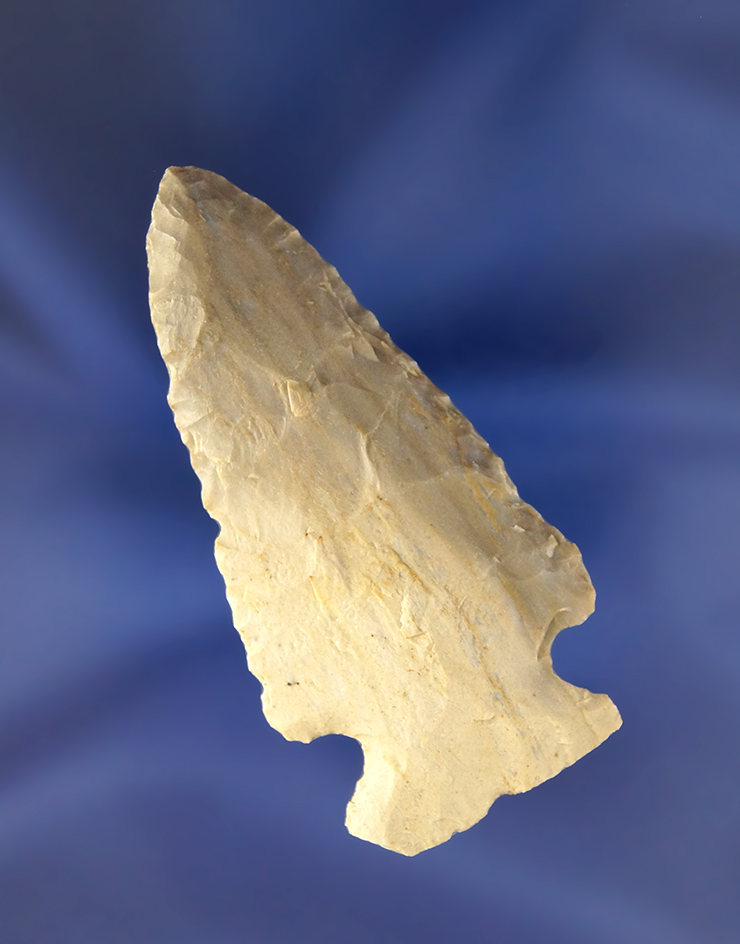 2 1/2" Indiana Cornernotch made from nicely banded material.