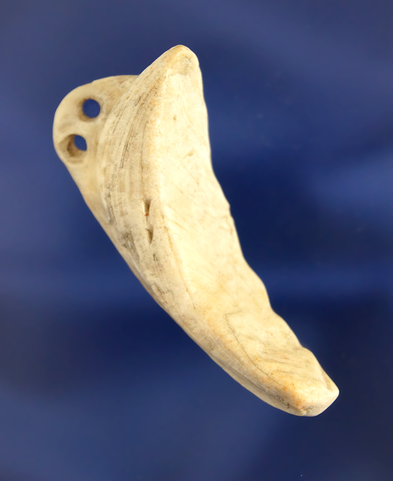 2 3/16" shell Pendant found in Arizona.