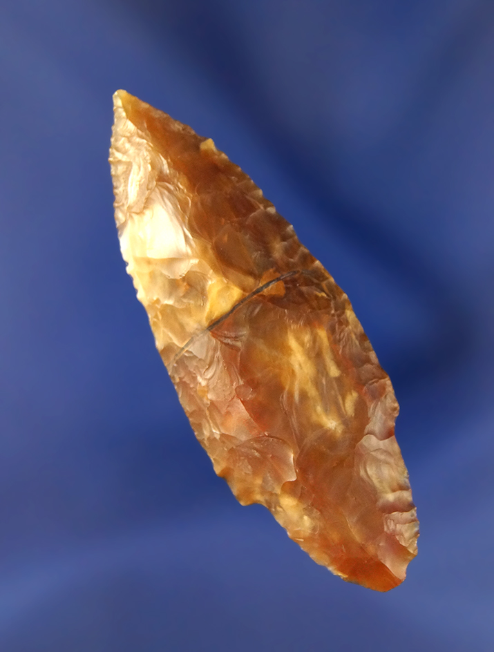 2 1/2" Gatecliff made from beautiful Carnelian Agate found near Biggs Junction Oregon.