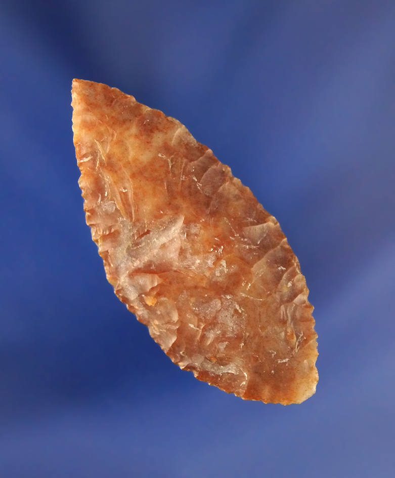 Exceptional material quality on this 2" Cascade found near Goldendale Washington.