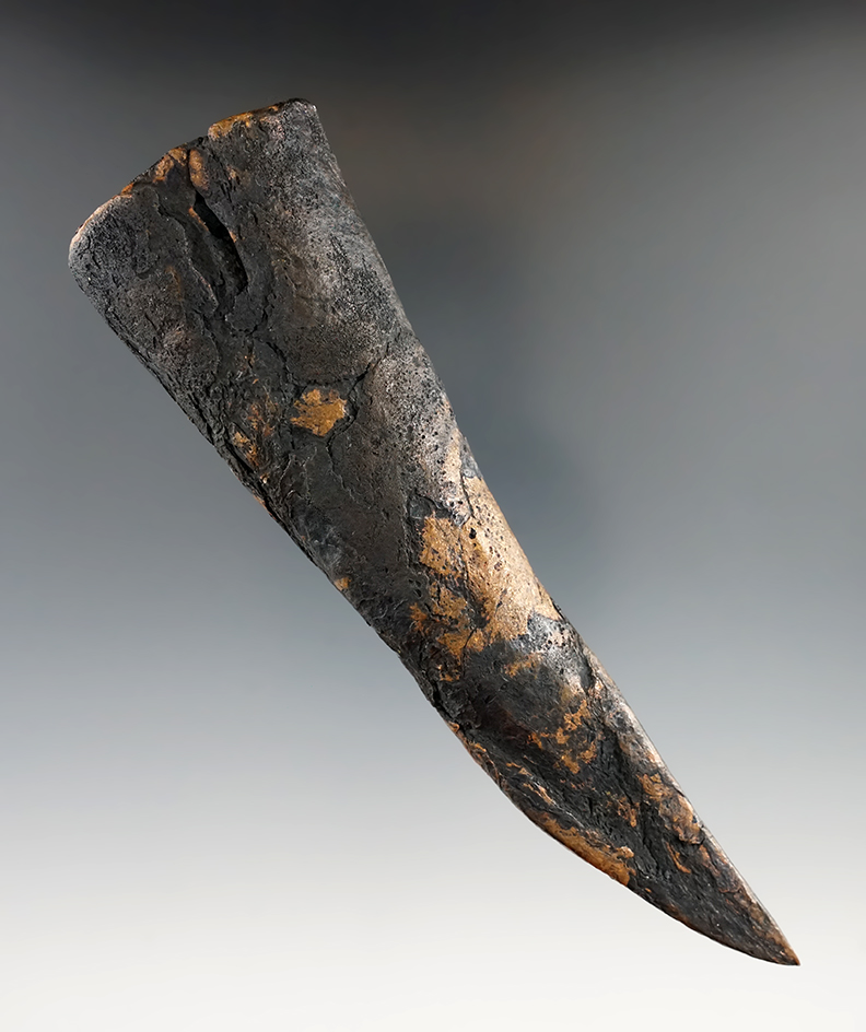 5 1/2" Old Copper Icefishing tool found at the mouth of the Menominee River, Marinette, Wisconsin.