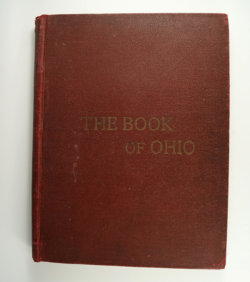 Rare hardcover book from the personal collection of Lar Hothem! "the book of Ohio".