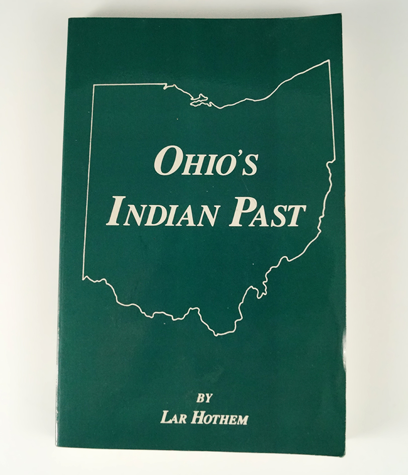 Softcover book: "Ohio's Indian Past" by Hothem.