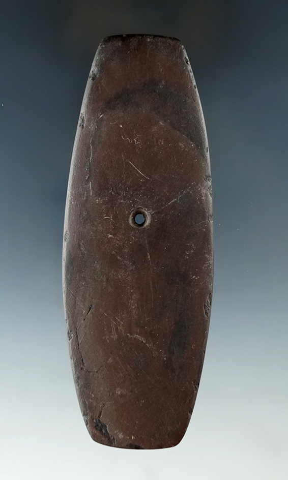 4 3/4" Hopewell Expanded Center Pendant found in Ohio.  Jackson COA.