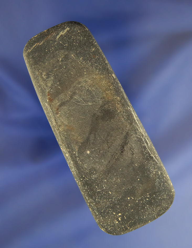 3 3/4" undrilled slate Pendant found in Ohio