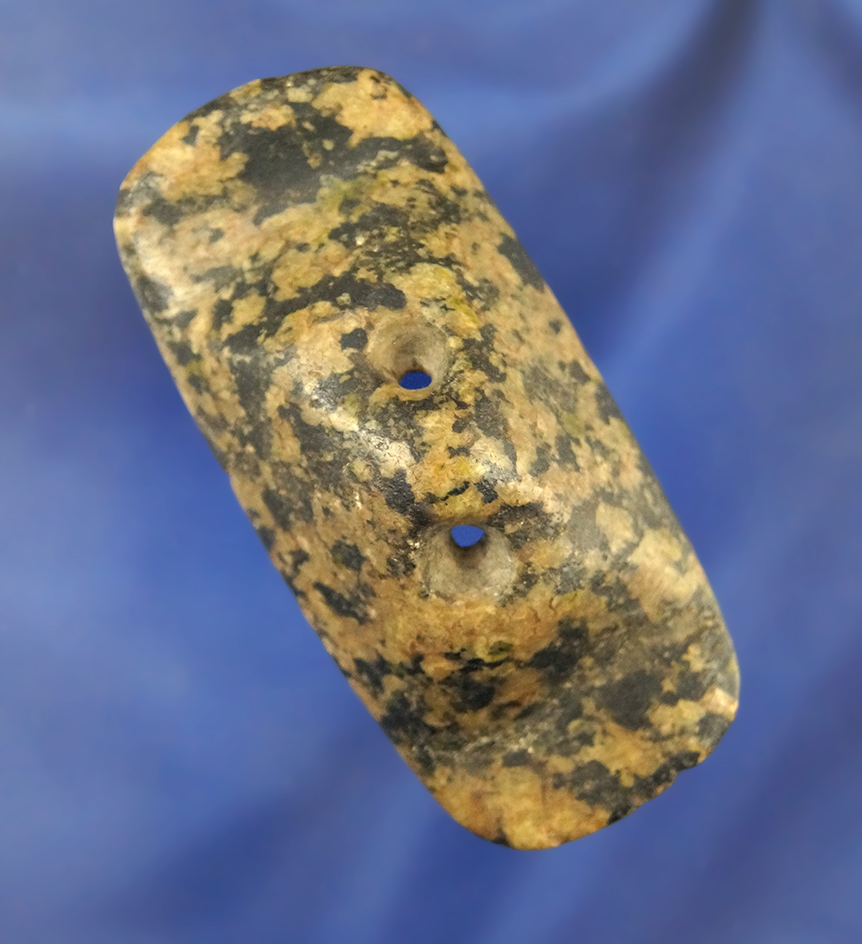 Sale Highlight!  Rare style and incredibly well made deeply scooped 2 3/4" Hardstone Boatstone Ohio.