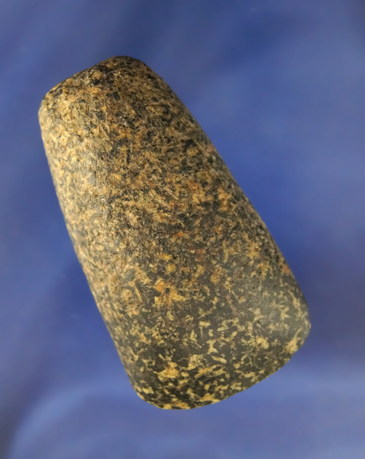 Great polish on this 2 5/8" Adze found in Wood Co., Ohio.