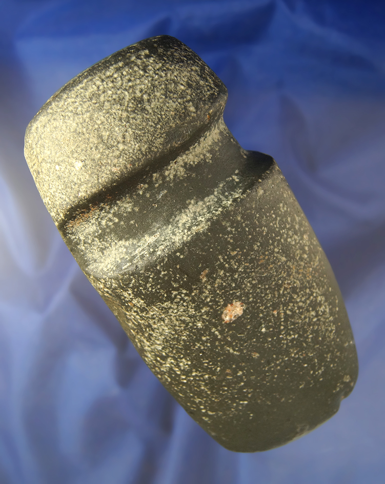 6 1/2" long 3/4 grooved diorite Hohokam Axe found in Arizona