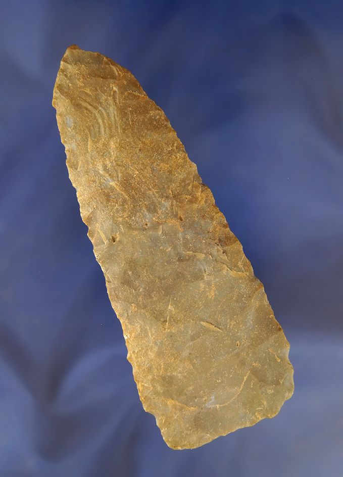 4 11/16" Stanfield Knife - Union Co., Kentucky by Sam White. Thin and well patinated.  Dickey COA.