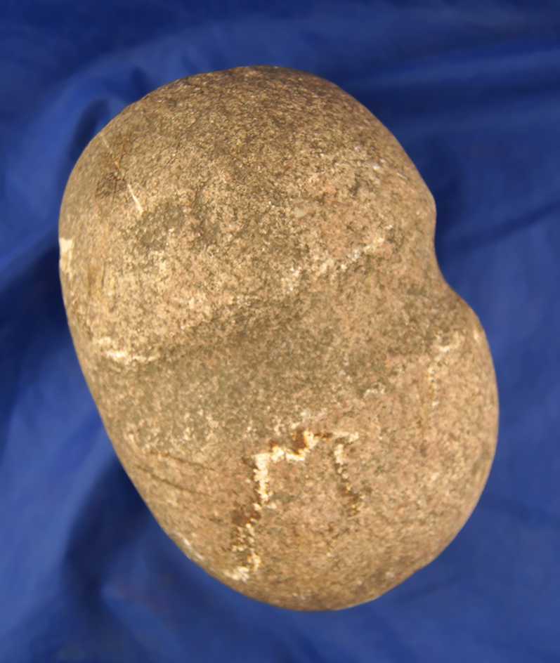 6 1/2" long 3/4 grooved Western U.S. maul.