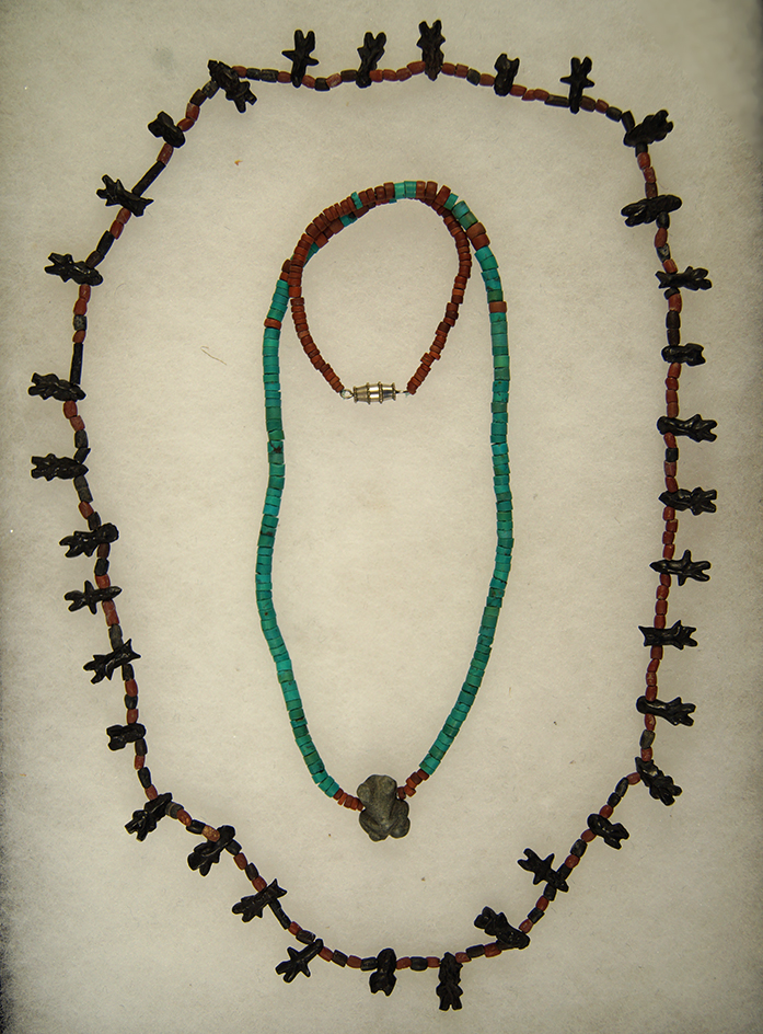 Pair of Pre-Columbian Necklaces from the Dr. Thomas Collection.