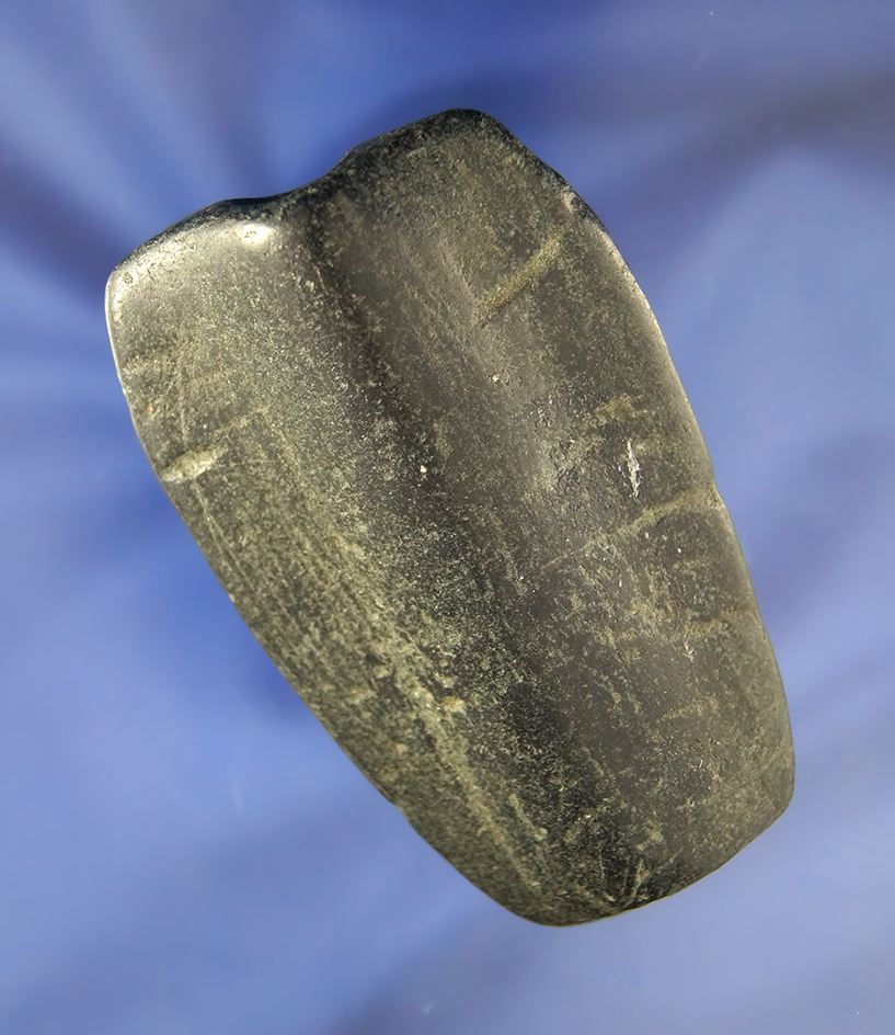 Beautifully crafted 3 5/16" Bannerstone found in New York.