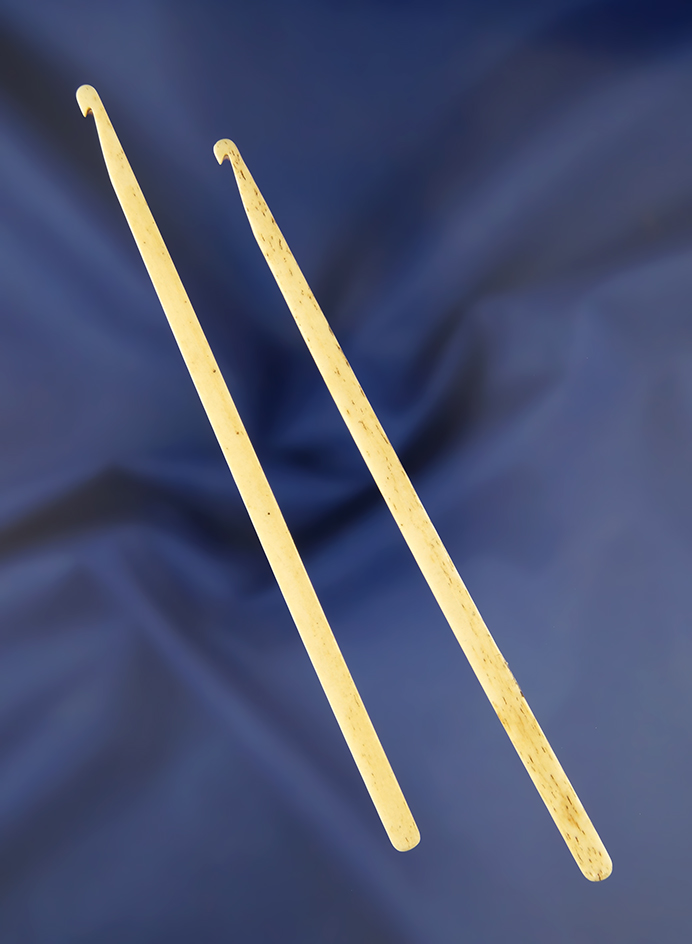 Pair of 5" Bone Sewing Tools.