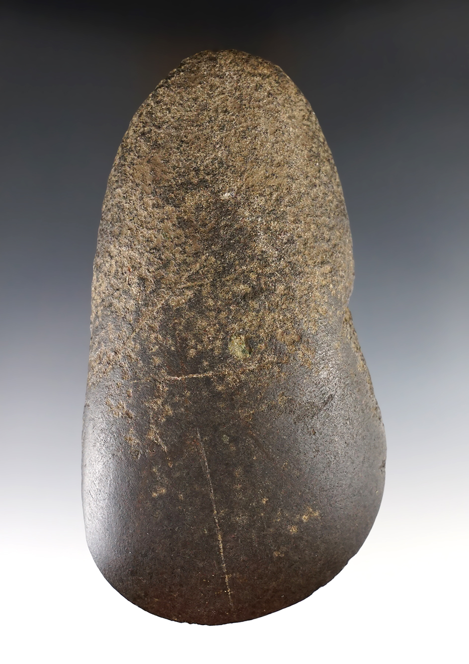 Well made 5 3/4" Hardstone Celt found in Northern Indiana. Great polish to the bit area.