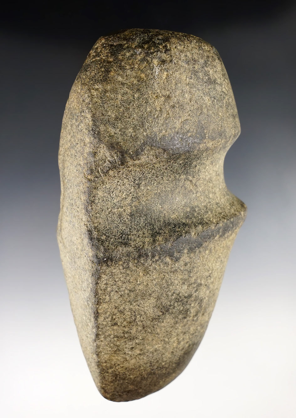 Exceptional 7 1/8" long 3/4 Groove Axe - Huron Co., Ohio. Well patinated.