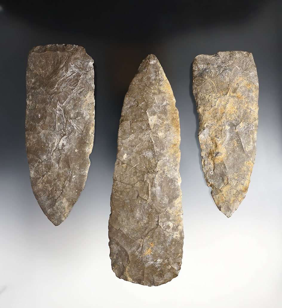 Set of 3 fantastic Cache Blades around Sarah Wells Trail in Goshen, New York.