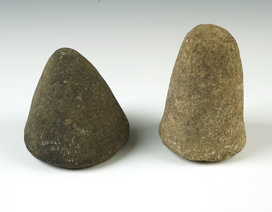 Pair of nicely made Midwest Pestles. The largest is 4".