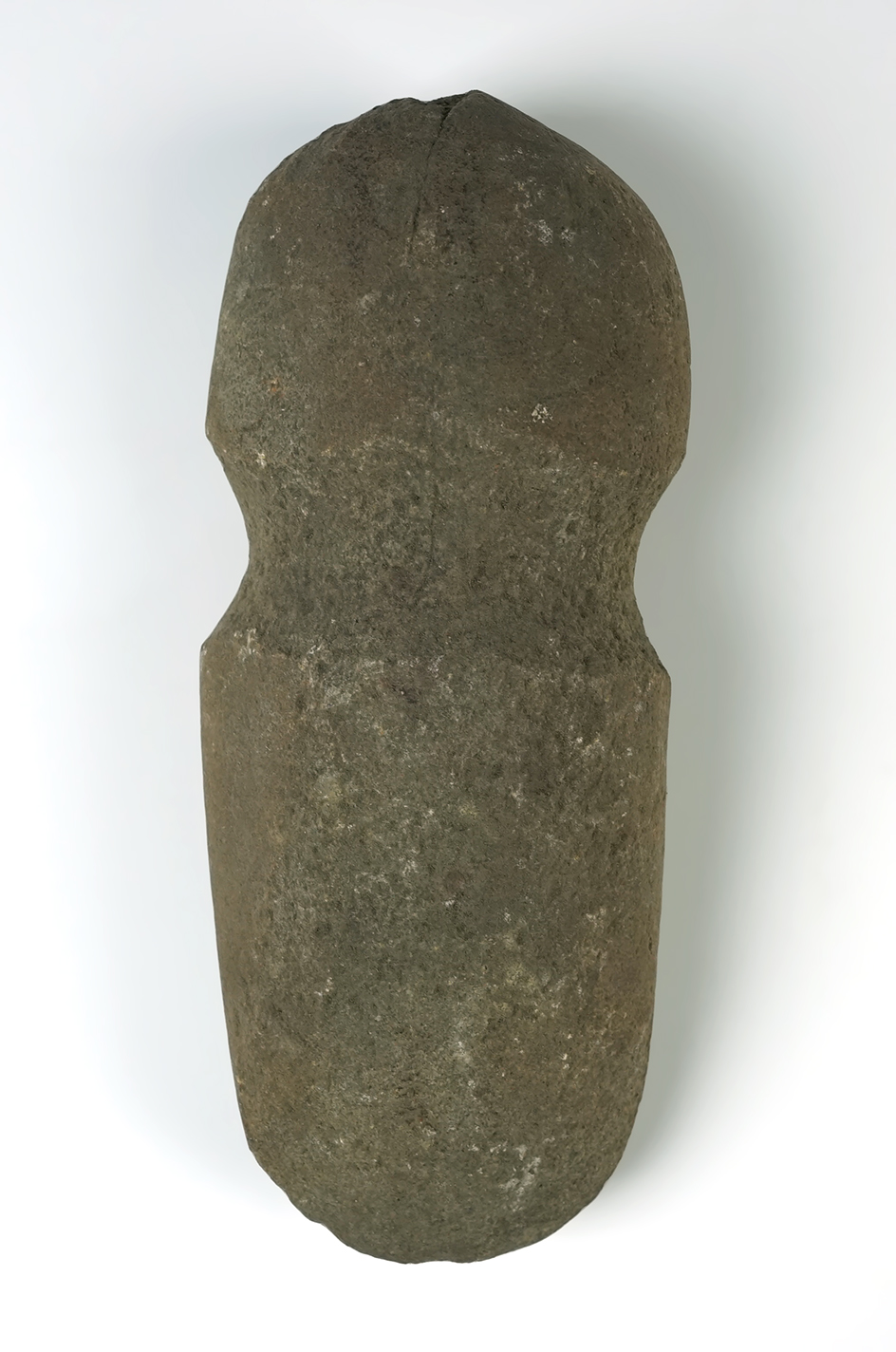 Large 8 1/8" long Full Grooved Axe found in the Eastern U.S. In excellent condition.