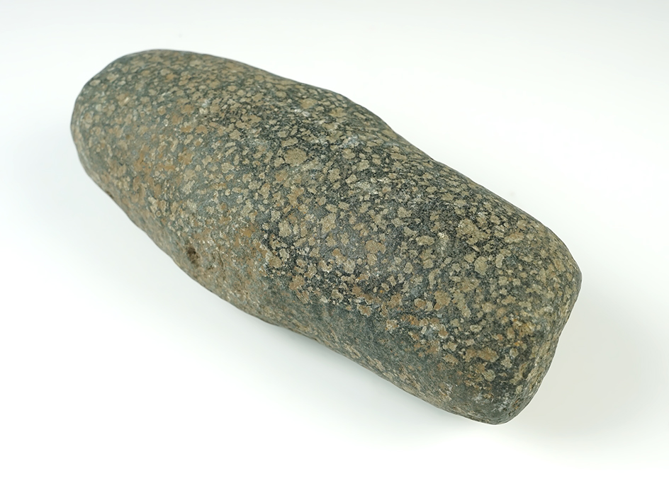 Highly unique 7" long Hardstone Tool - Eastern U.S. Possibly a highly stylized Hammerstone.