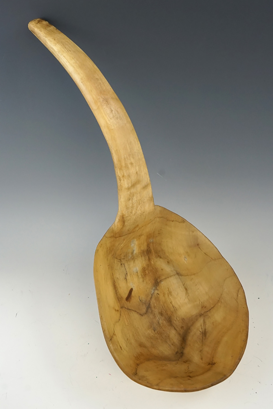 Exceptionally large Sioux Mountain Goat spoon that is 15" long. From the Breaklain Collection.