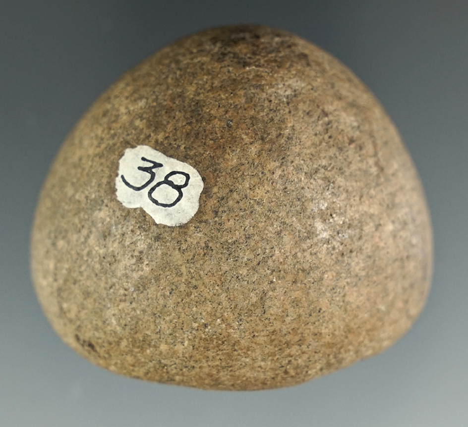 1 7/8" Diameter Cone found in Erie Co., Ohio. Ex. B.B. Thomas Collection.